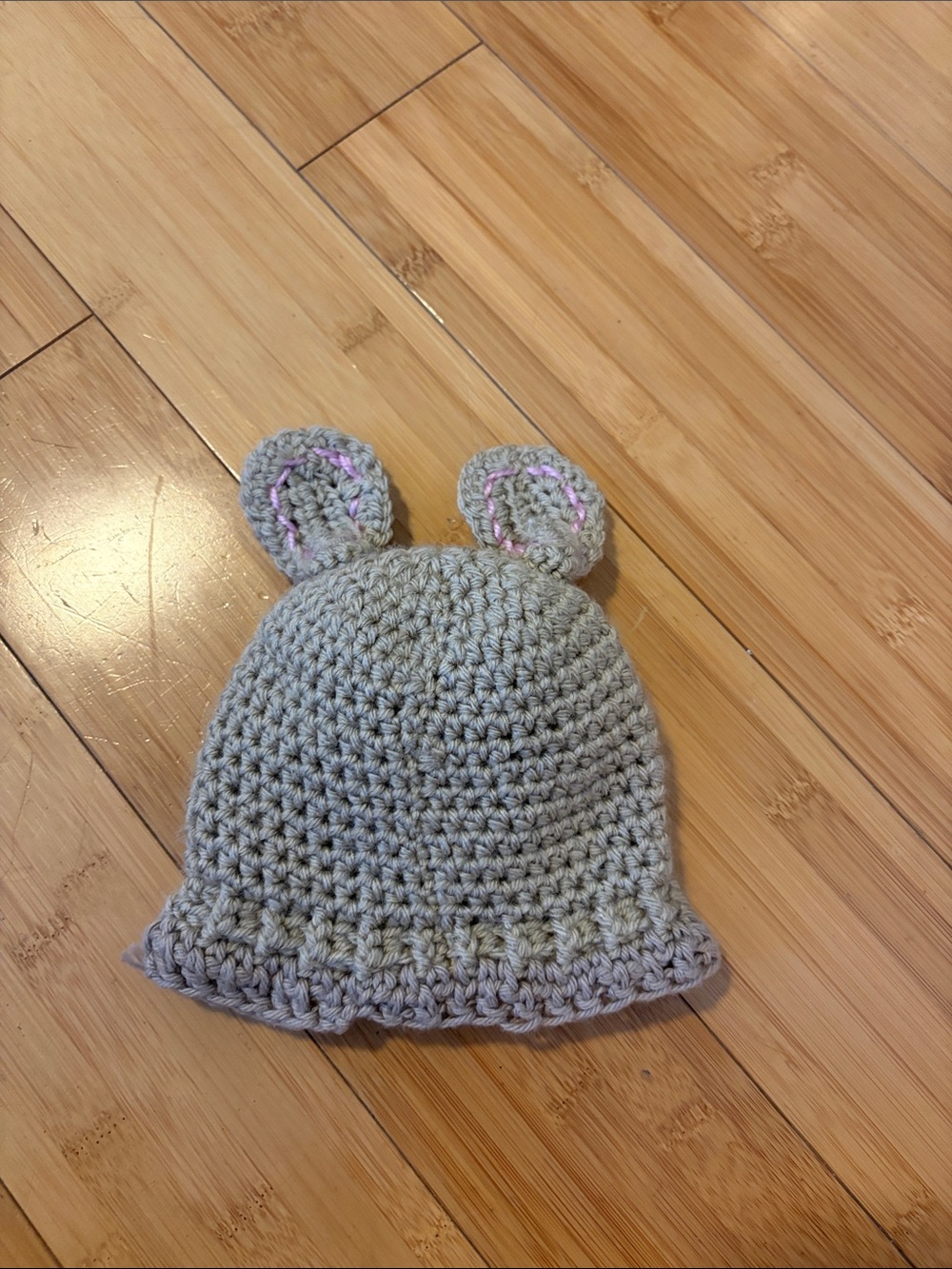Crochet Roo Hat - Picture 3 of 5